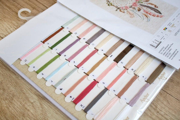 Counted Cross Stitch Kit Live your dreams Leti957