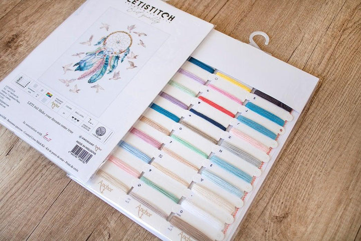 Counted Cross Stitch Kit Make your dreams come true Leti945