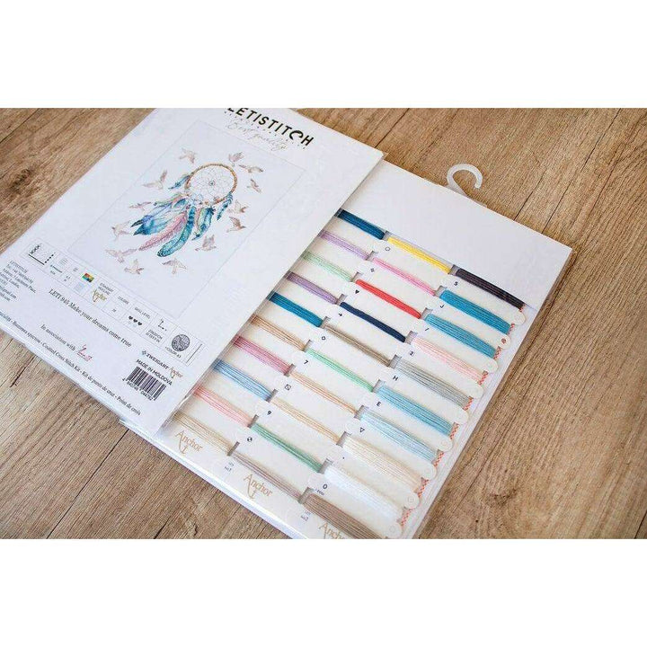 Counted Cross Stitch Kit Make your dreams come true Leti945