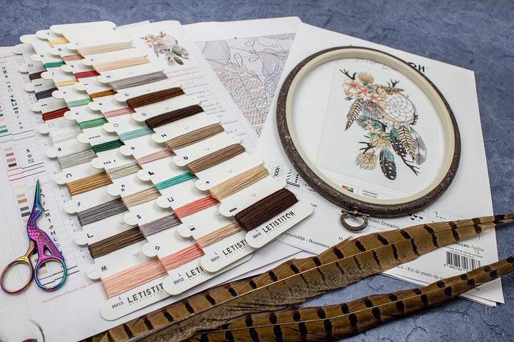 Counted Cross Stitch Kit Moon Dreams L8041