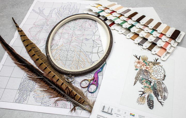 Counted Cross Stitch Kit Moon Dreams L8041