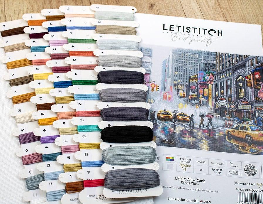 Counted Cross Stitch Kit New York / Range: Cities L8012