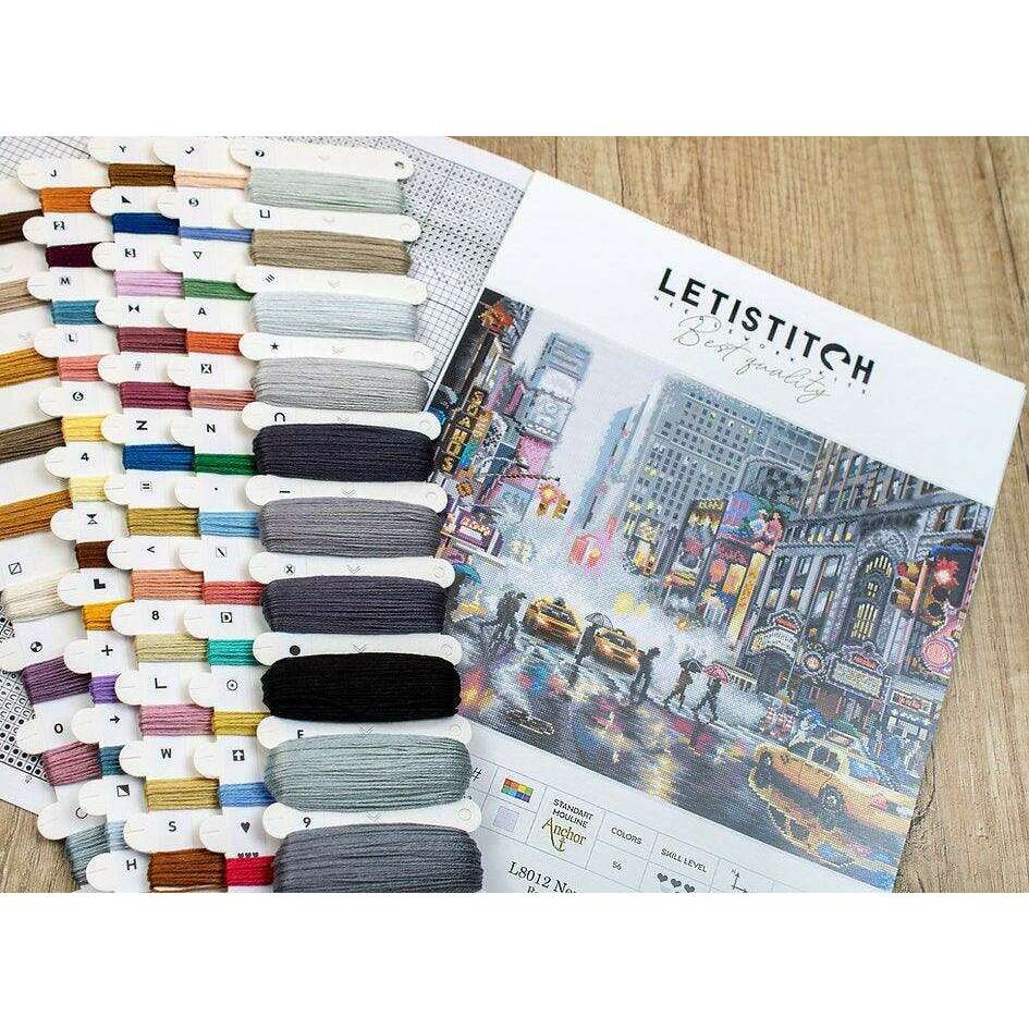 Counted Cross Stitch Kit New York / Range: Cities L8012