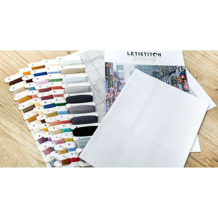 Counted Cross Stitch Kit New York / Range: Cities L8012