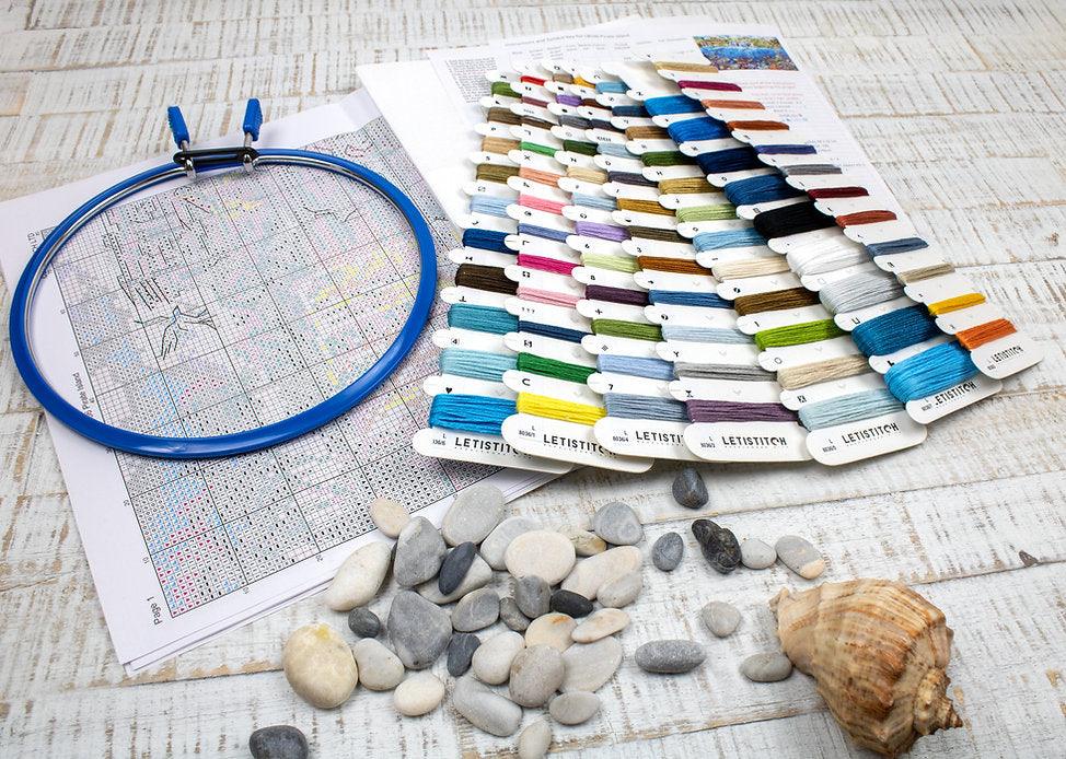 Counted Cross Stitch Kit Pirate Island L8036