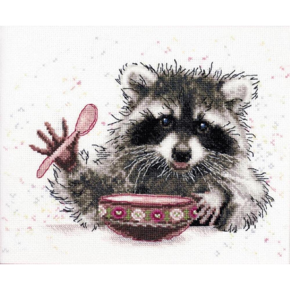 Counted cross stitch kit Raccoon M-527C
