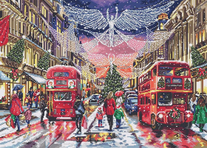Counted Cross Stitch Kit Regent Street/Range: Cities L8022