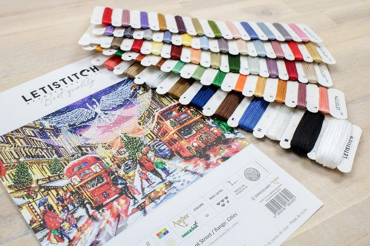 Counted Cross Stitch Kit Regent Street/Range: Cities L8022