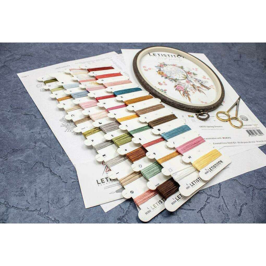 Counted Cross Stitch Kit Spring Dreams L8035
