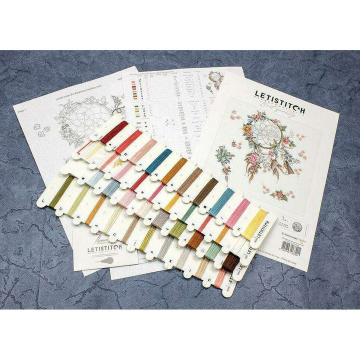 Counted Cross Stitch Kit Spring Dreams L8035