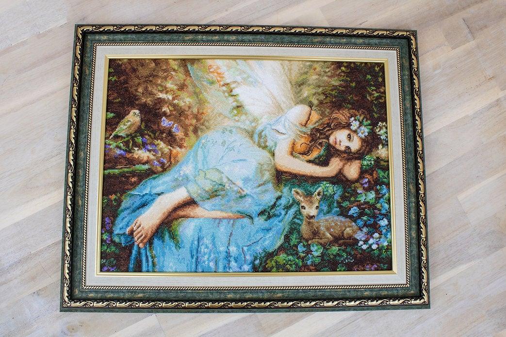 Counted Cross Stitch Kit Spring Fairy Leti960