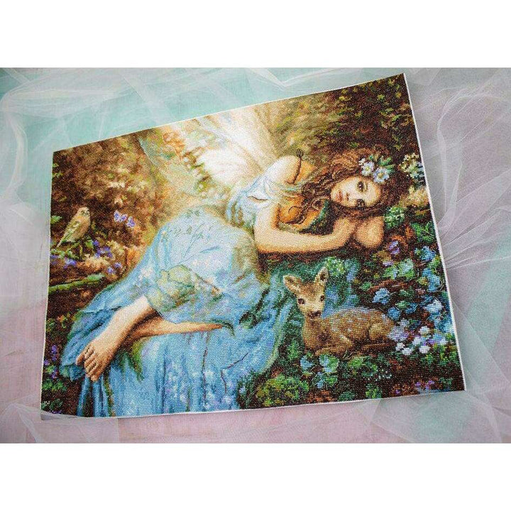 Counted Cross Stitch Kit Spring Fairy Leti960