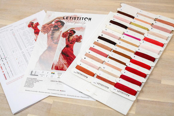 Counted Cross Stitch Kit The Dance of Spain L8024