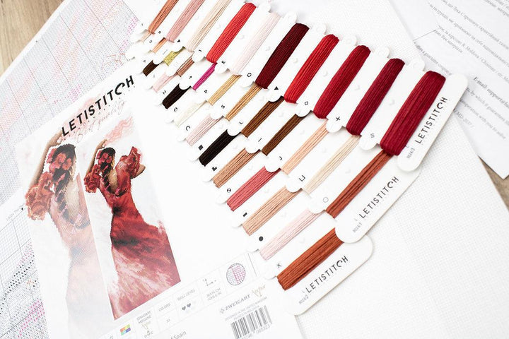 Counted Cross Stitch Kit The Dance of Spain L8024