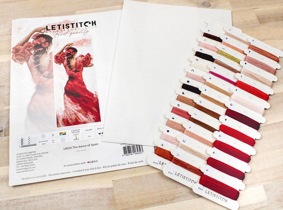 Counted Cross Stitch Kit The Dance of Spain L8024