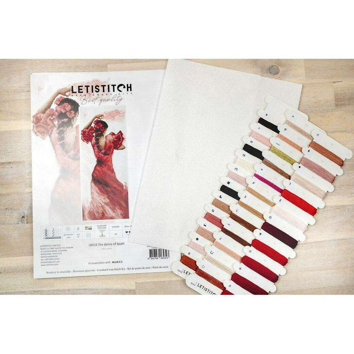 Counted Cross Stitch Kit The Dance of Spain L8024