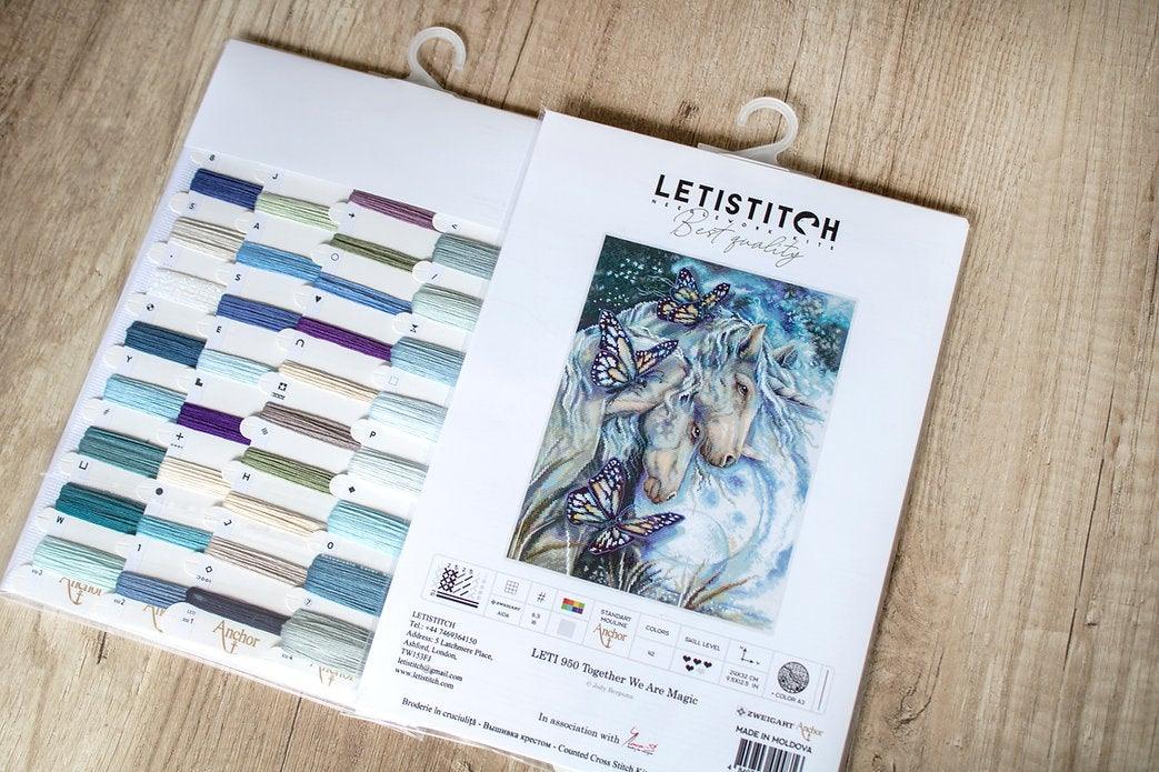 Counted Cross Stitch Kit Together We Are Magic Leti950