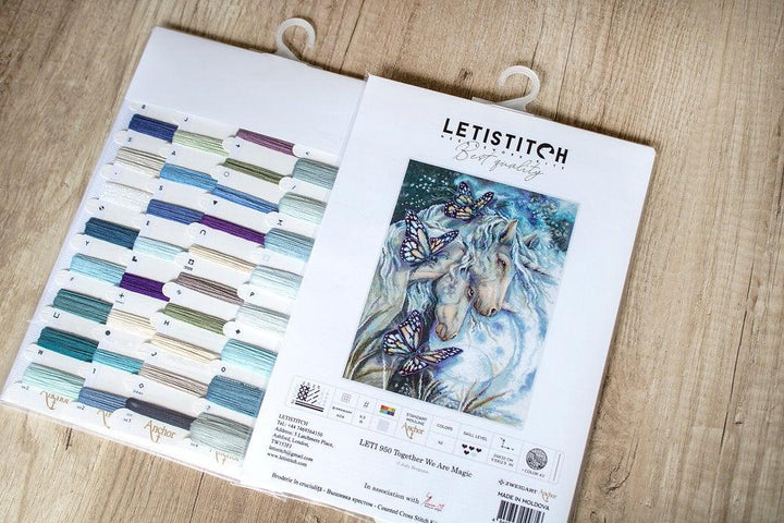 Counted Cross Stitch Kit Together We Are Magic Leti950