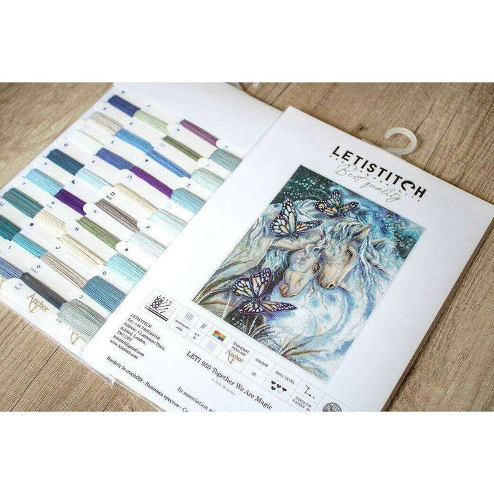 Counted Cross Stitch Kit Together We Are Magic Leti950