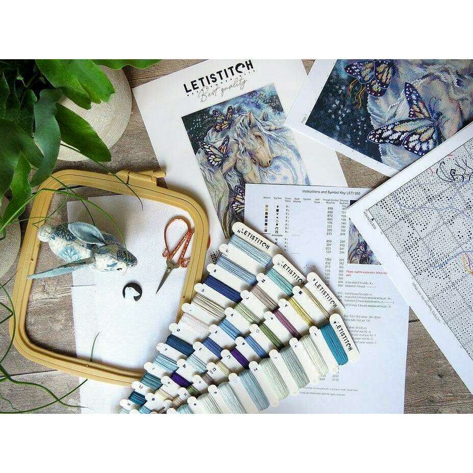 Counted Cross Stitch Kit Together We Are Magic Leti950