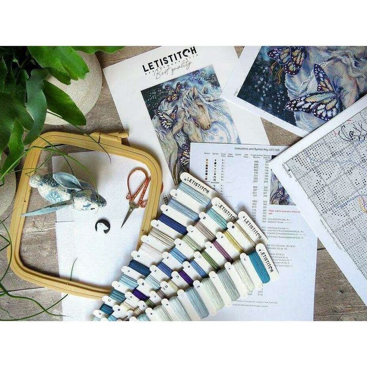 Counted Cross Stitch Kit Together We Are Magic Leti950