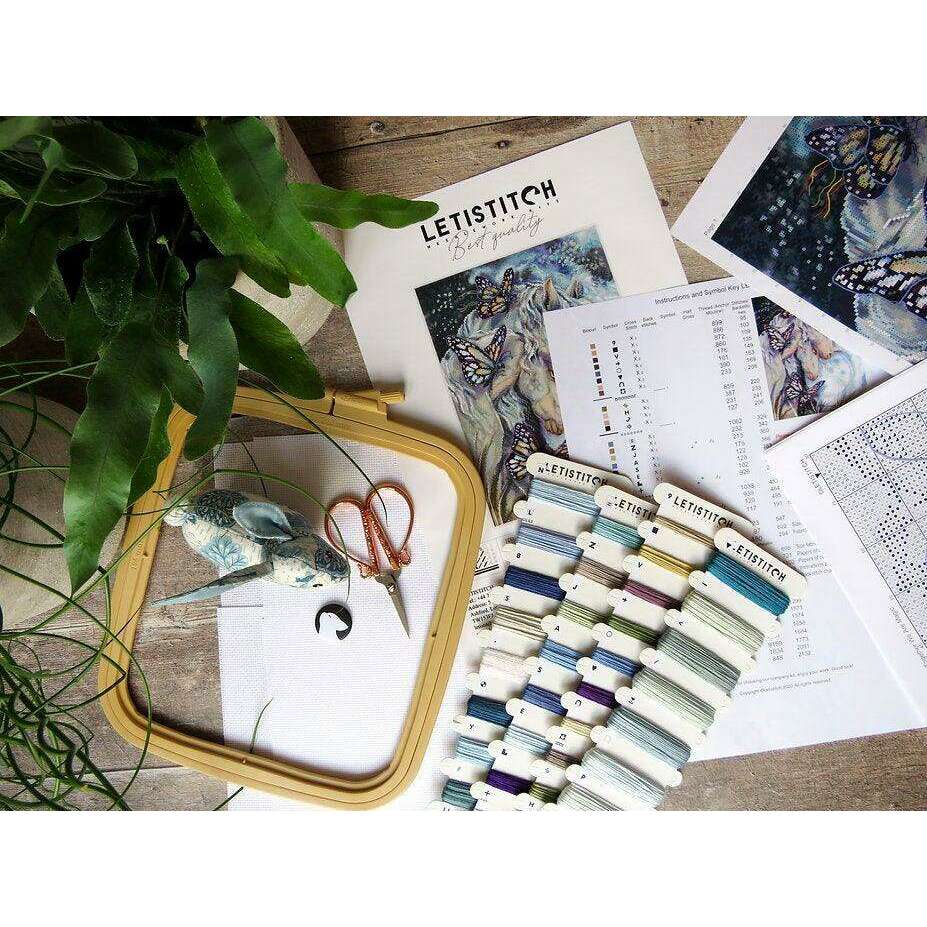 Counted Cross Stitch Kit Together We Are Magic Leti950