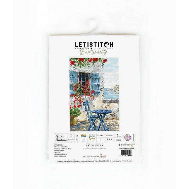 Counted Cross Stitch Kit Villa Leti985