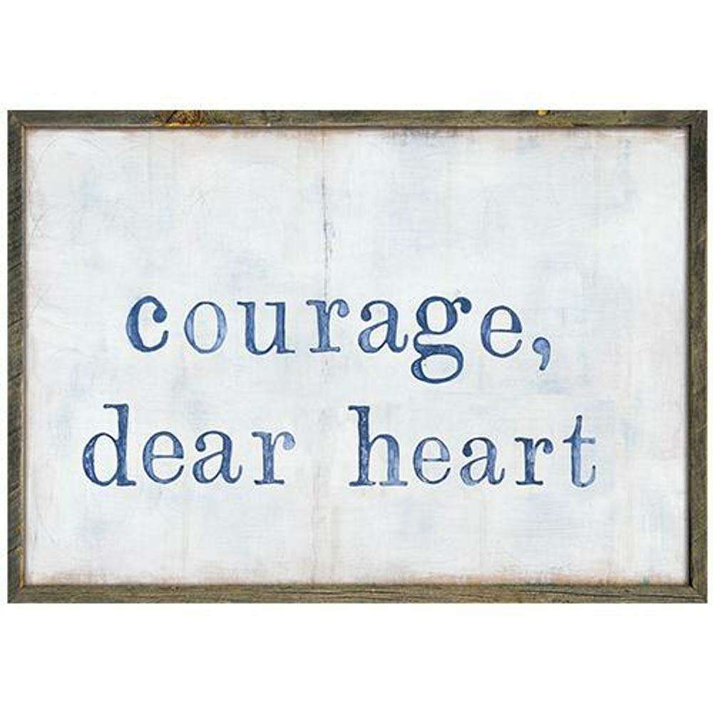 "courage, dear heart" Art Print - Quirks!