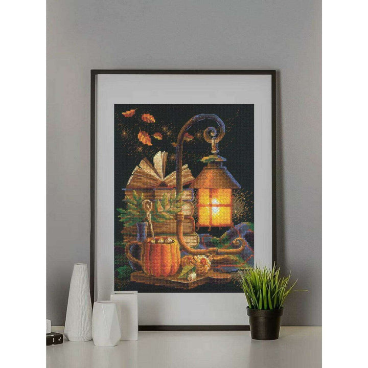 Cozy Autumn R2146 Counted Cross Stitch Kit