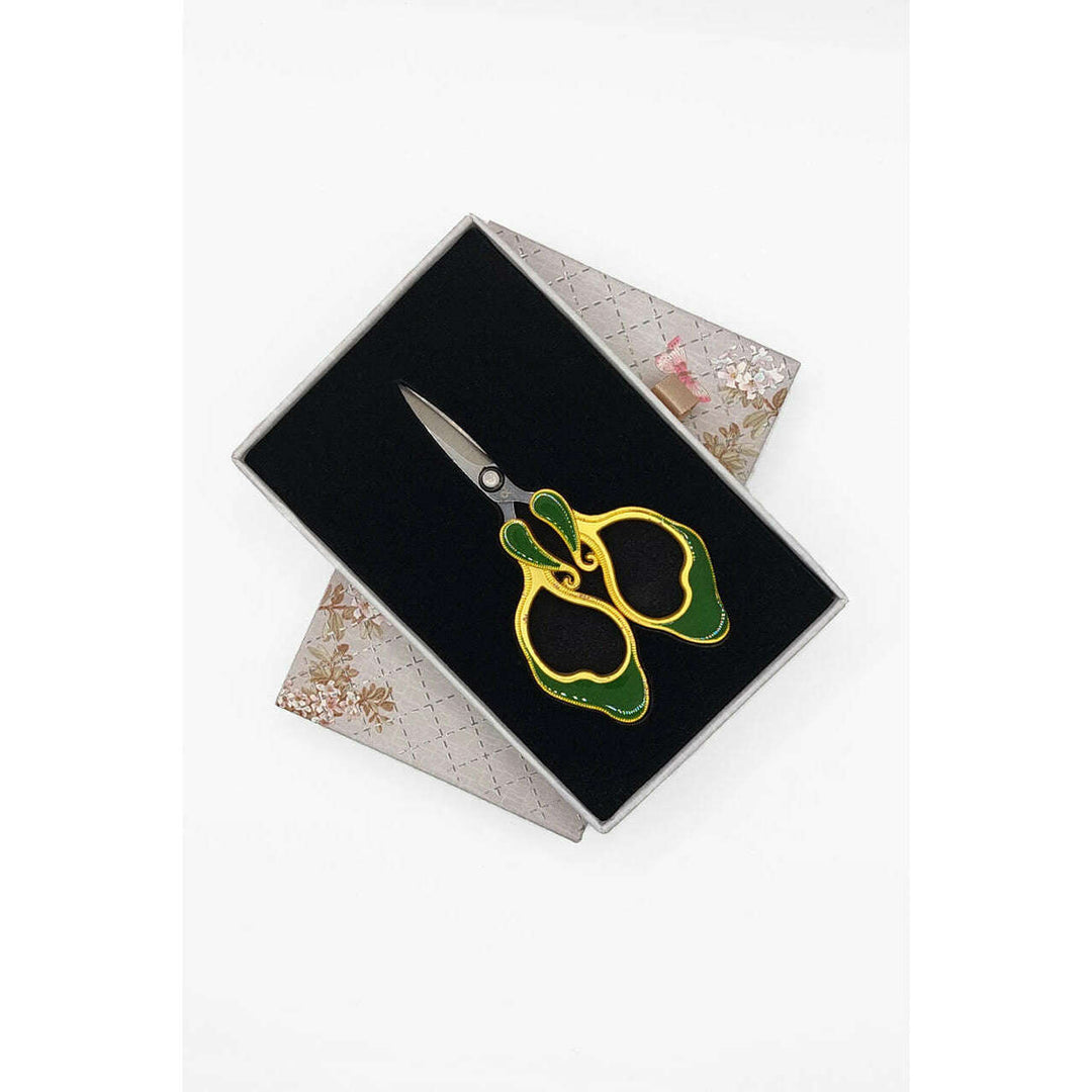 Craft Scissors for Felting & Embroidery Wizardi F07-M13-1-purple-green