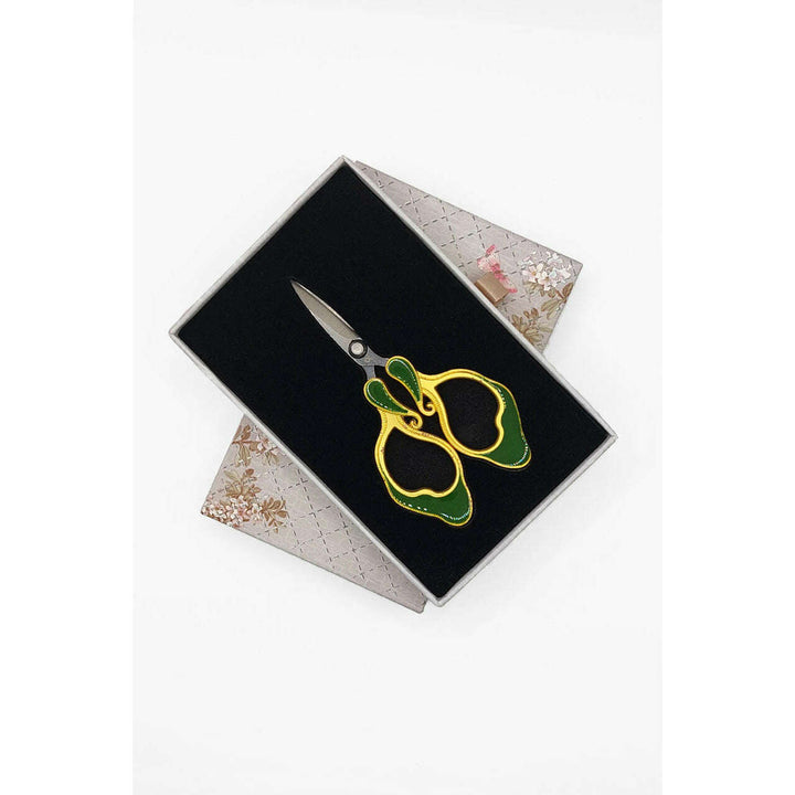 Craft Scissors for Felting & Embroidery Wizardi F07-M13-1-purple-green