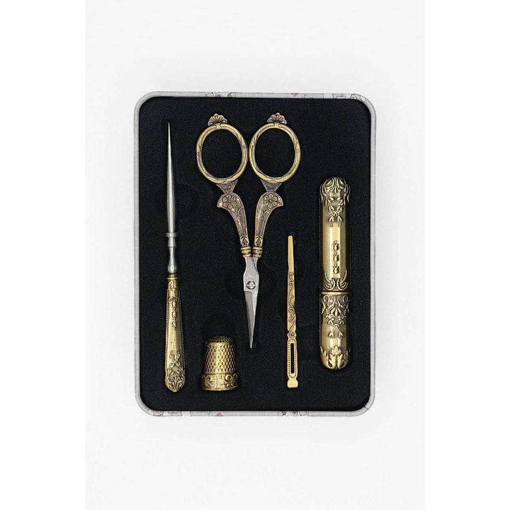 Craft Scissors for Felting & Embroidery Wizardi F07-M13-4-bronze