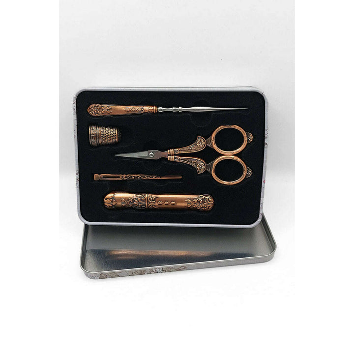 Craft Scissors for Felting & Embroidery Wizardi F07-M13-4-copper