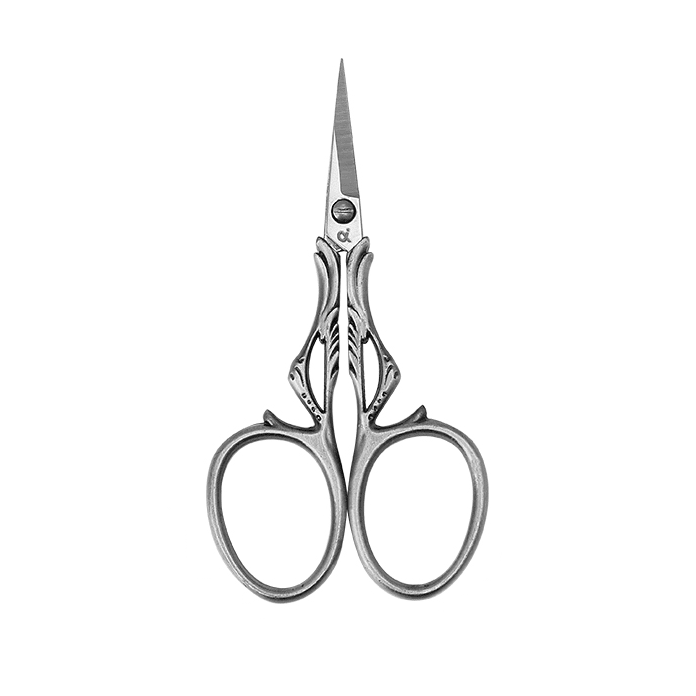 Craft Scissors for Felting & Embroidery Wizardi F07-M13-5-silver