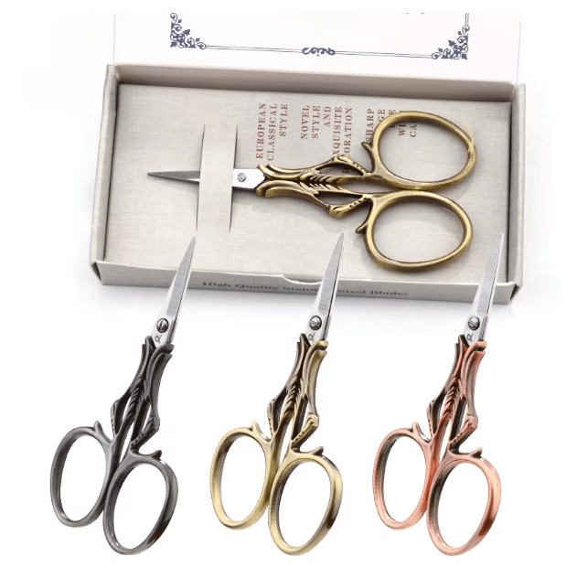 Craft Scissors for Felting & Embroidery Wizardi F07-M13-5-silver