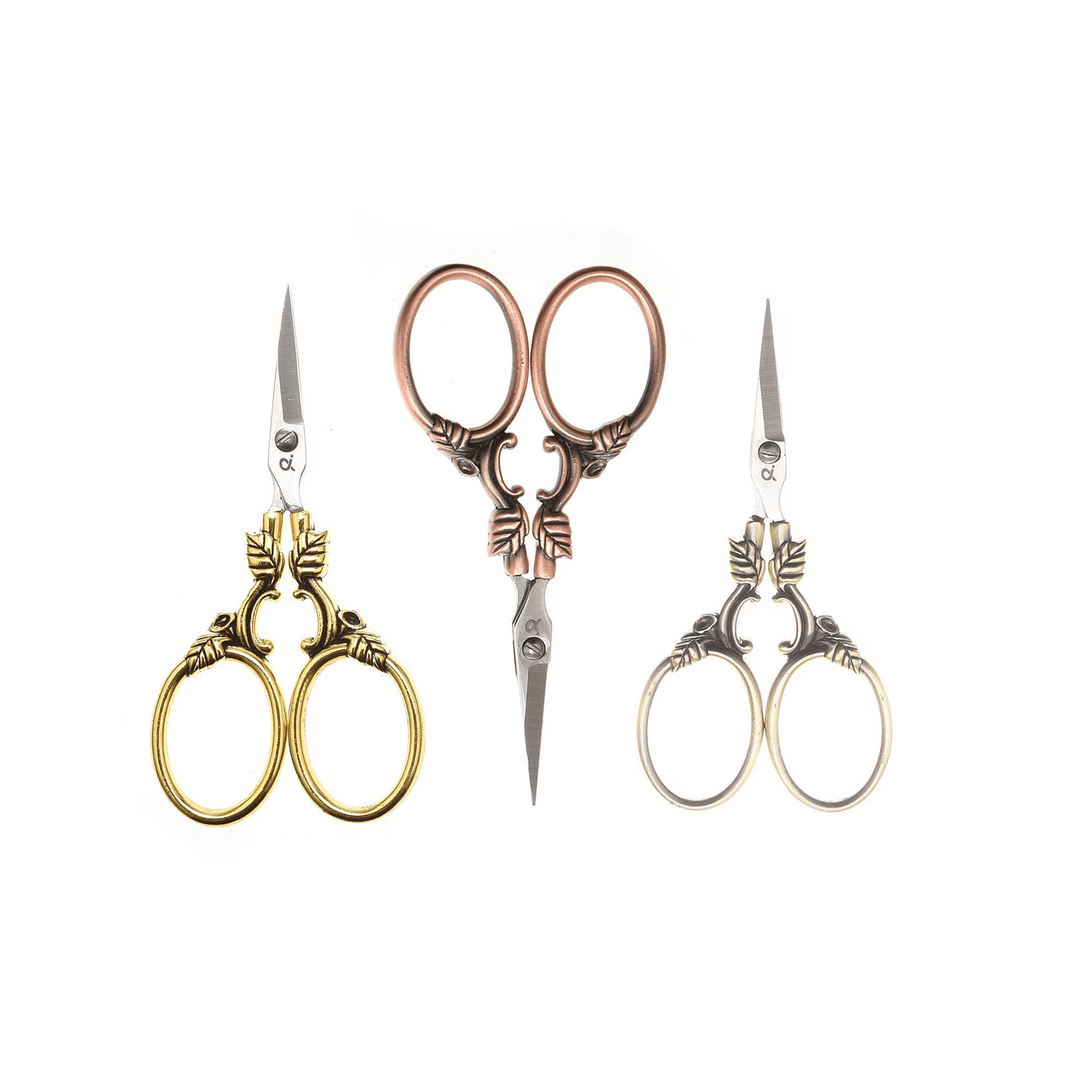 Craft Scissors for Felting & Embroidery Wizardi F07-M13-6-gold