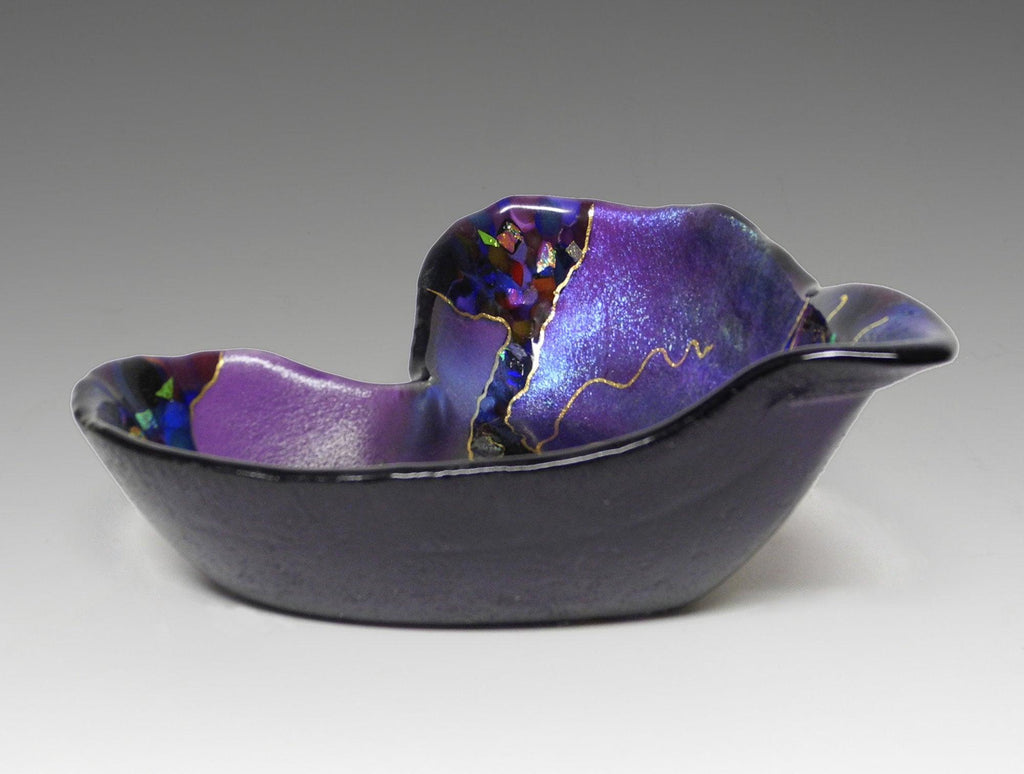 Crazy Heart Bowl Violet by Karen Ehart - Quirks!