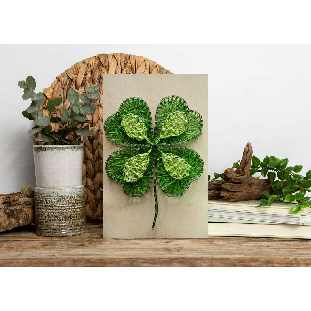 Creative Kit String Art - The magic of the clover