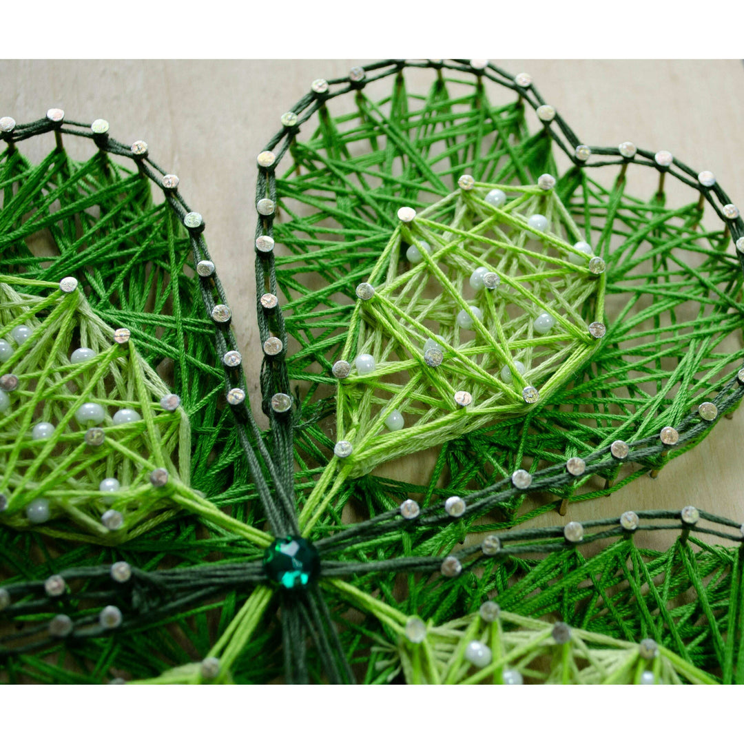 Creative Kit String Art - The magic of the clover