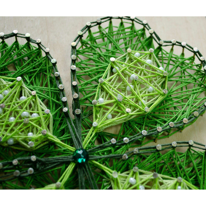 Creative Kit String Art - The magic of the clover