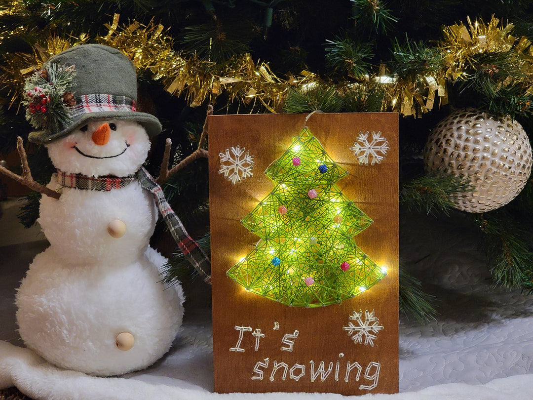 Creative Kit/String Art Christmas tree ABC-014