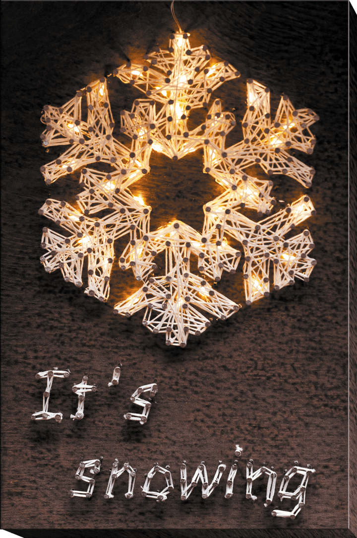 Creative Kit/String Art Snowflake ABC-015