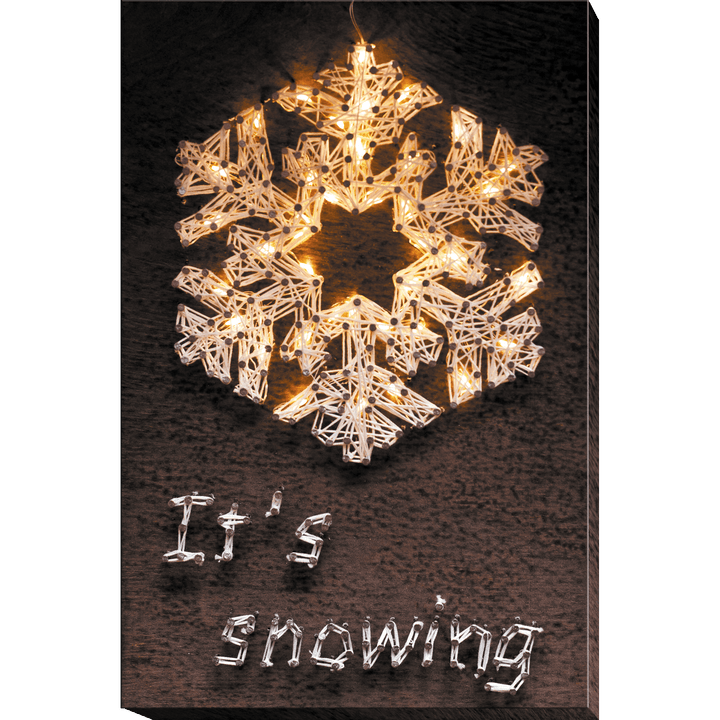 Creative Kit/String Art Snowflake ABC-015