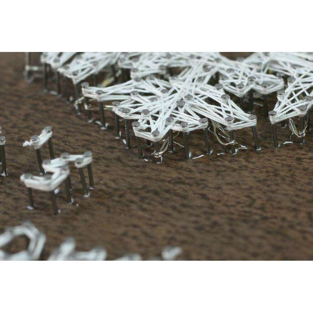 Creative Kit/String Art Snowflake ABC-015