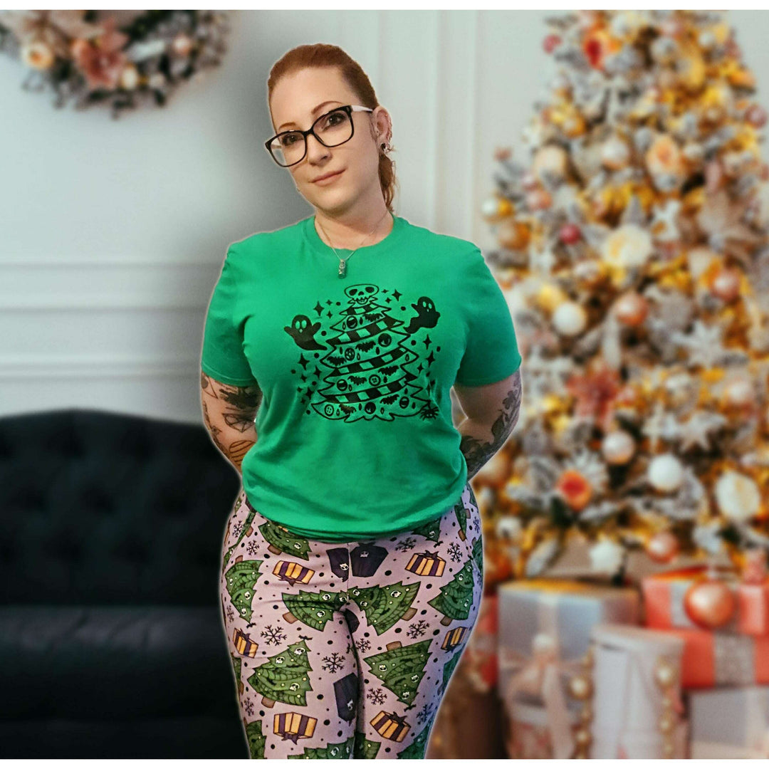 "Creepmas Tree" Spooky Holiday Tee - Unisex Shirt