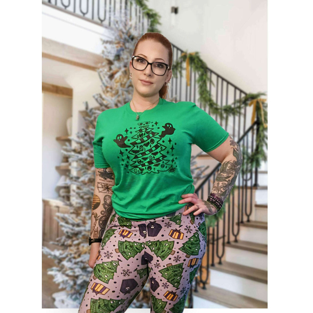 "Creepmas Tree" Spooky Holiday Tee - Unisex Shirt