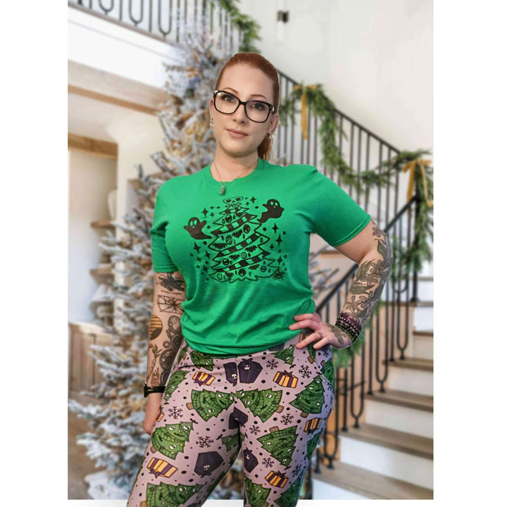 "Creepmas Tree" Spooky Holiday Tee - Unisex Shirt