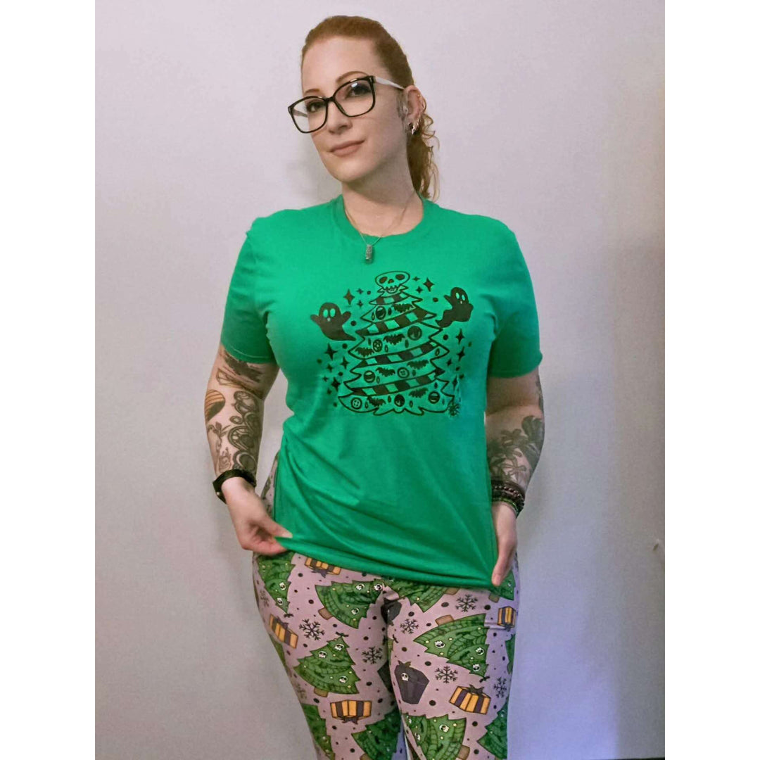 "Creepmas Tree" Spooky Holiday Tee - Unisex Shirt