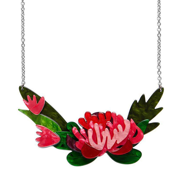 Crimson Bouquet Necklace by Erstwilder image