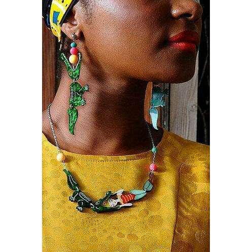 Crocodile Tamer Necklace by Laliblue - Quirks!